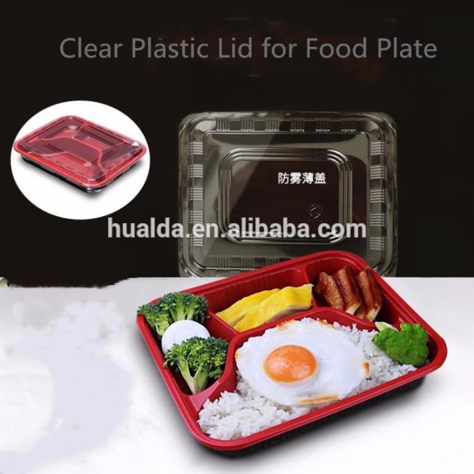 ペーパー食糧箱のためのプラスチック ドームのふたカバー熱成形機械
