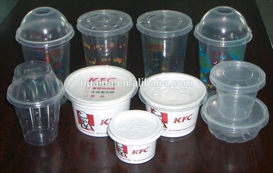 機械を形作る使い捨て可能なプラスチック コップ サプライヤー