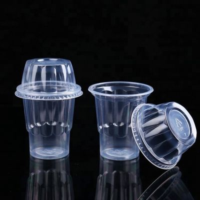 安く環境に優しい10ozはふたが付いているアイス クリームのためのペット プラスチック コップを取り除きます サプライヤー