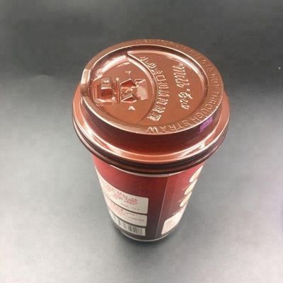 機械注文のロゴOEM/ODMサービスを形作る耐久のコーヒー プラスチック コップ サプライヤー